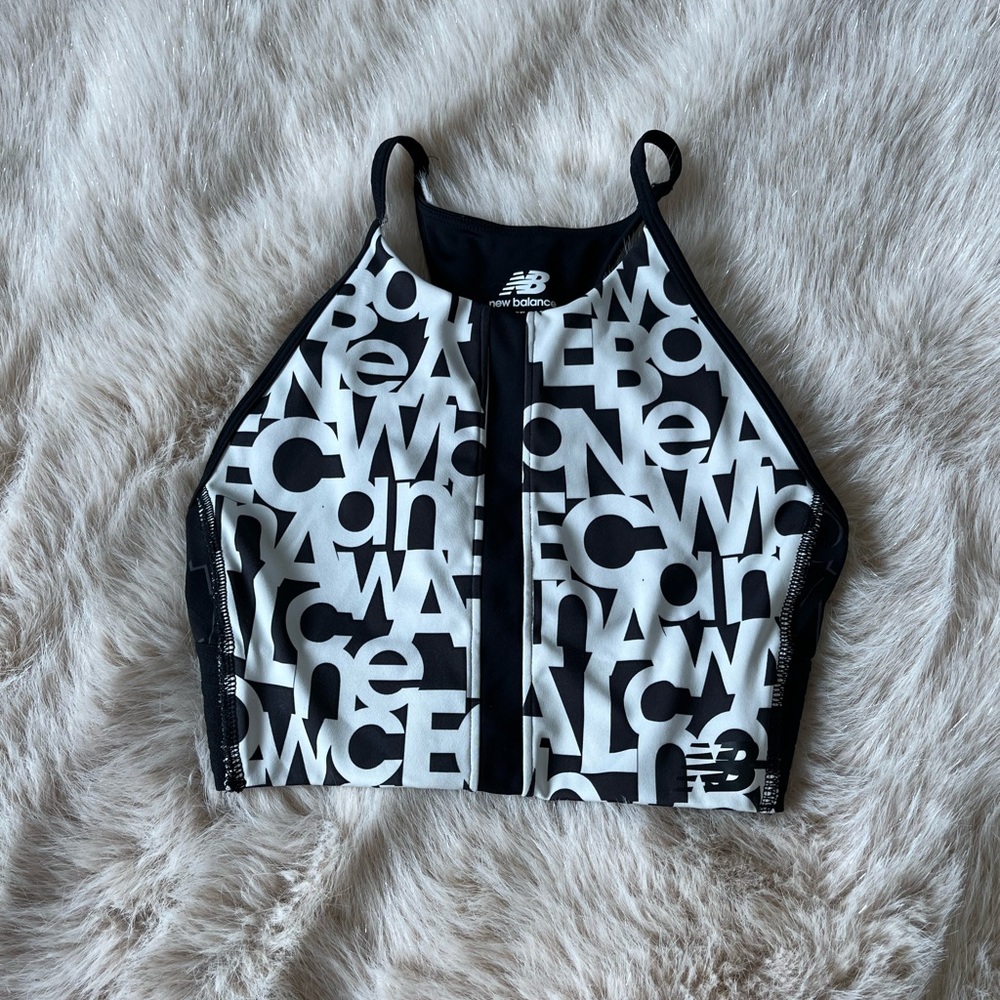 New Balance Women's Monochrome Bikini Top